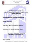 Estructuras especiales de acero