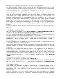 TOMANDO DECISIONES SABIAMENTE. Página 1