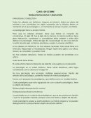 TEORIAS PSICOLOGICAS Y EDUCACIÓN