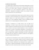 Las Relaciones Internacionales