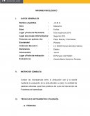 Informe caso ALEJANDRO