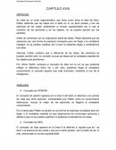 Capítulos XVIII y XIX PLATÓN