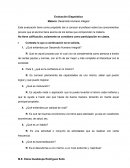 Evaluación Diagnóstica. Materia: Desarrollo Humano Integral