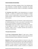 Teorías Psicológicas del Aprendizaje