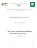 PLAN DE MEJORAMIENTO RESTAURANTE Y DISCOTECA LA CABAÑA