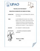 LA DETERMINACIÓN JUDICIAL DE LA PENA