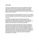 La creatividad . Conclusión