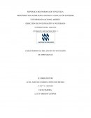 CARACTERÍSTICAS DEL ADULTO EN SITUACIÓN DE APRENDIZAJE