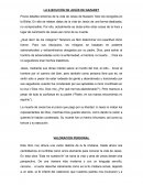 LA EJECUCIÓN DE JESÚS DE NAZARET