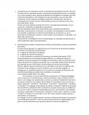 Foro de discusion. ¿Consideras que es importante conocer la naturaleza del aprendizaje humano?