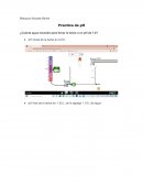 Practica de pH