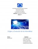 Origen y Evolución de la Informatica