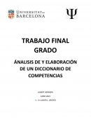 Tfg psicologia analisis de un diccionario de competencias