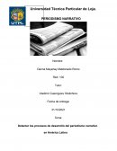 Detectar los procesos de desarrollo del periodismo narrativo en América Latina