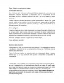 Historia conociendo el origen