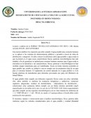 Programa de Monitoreo y Auditoría Ambiental