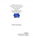 Analisis de costos estimados