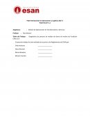 Diagnóstico de proceso de moldeo de forros de molino de Fundición Chilca S.A