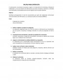 PAUTAS PARA ENTREVISTA