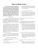 Tipos de dibujo tecnico