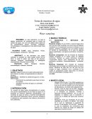 Toma de muestra de agua