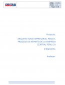 ARQUITECTURA EMPRESARIAL PARA EL PROCESO DE REPARTO DE LA EMPRESA CENTRAL PERU S.A.