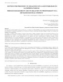 GESTION POR PROCESOS Y SU RELACION CON LA RENTABILIDAD EN LA EMPRESA FAMICAS