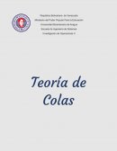 Teoría de Colas