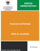 Actividad Práctica nº 4 del TEMA 1. Materia: Los recursos administrativos en España