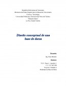 Diseño Conceptual de Base de Datos