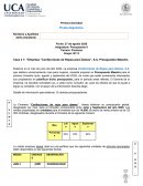 Presupuesto maestro de confecciones de Ropa para damas, S.A