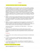 ANÁLISIS ESTRATÉGICO: MISIÓN Y VALORES (antes de clase)