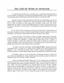 San José de Tarbes en Venezuela