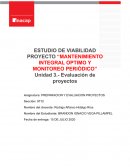 Proyecto Mantenimiento