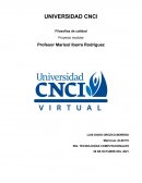 Proyecto modular Filosofías de calidad