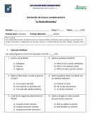 Evaluación de lectura complementaria “La Ratita Miracielos”