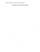 LA IMPORTANCIA DE LA INVESTIGACIÓN EN COLOMBIA