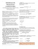 Experimento 3 lab fisica 1 pequeñas medidas
