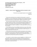 RESEÑA TERCERA CARTA PAULO FREIRE