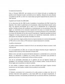 Pesidencia de Vicente Fox