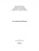 La comunicacion Humana