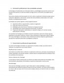 Formación profesional en las sociedades actuales