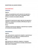 DESCRIPTORES DEL SEGUNDO PERIODO