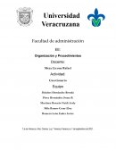 Organizaciones y procedimientos