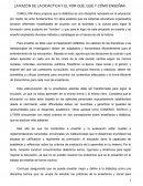 LA RAZÓN DE LA DIDÁCTICA Y EL POR QUÉ, QUÉ Y CÓMO ENSEÑAR