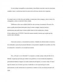 ¿Como afecta la pandemia en las carceles de Argentina?. Página 1