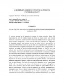 ¿Por qué el MEN no logra resolver los problemas de pérdida de agencia intergubernamental mediante los FER?