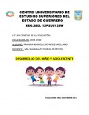 Desarrollo del Niño y adolescente