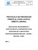 PROTOCOLO DE PREVENCIÓN FRENTE AL COVID-19 EN EL ÁMBITO LABORAL
