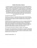 Analisis Afrontando la Muerte